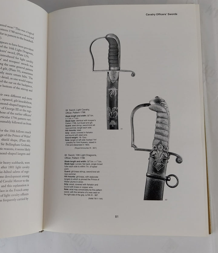 Swords of the British Army: The Regulation Patterns, 1788-1914