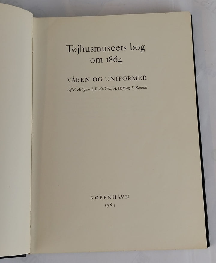 Tøjhusmuseets bog om 1864. Våben og uniformer