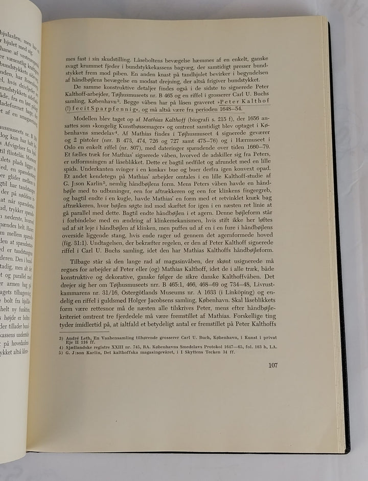 Ældre dansk bøssemageri, især i 1600-tallet