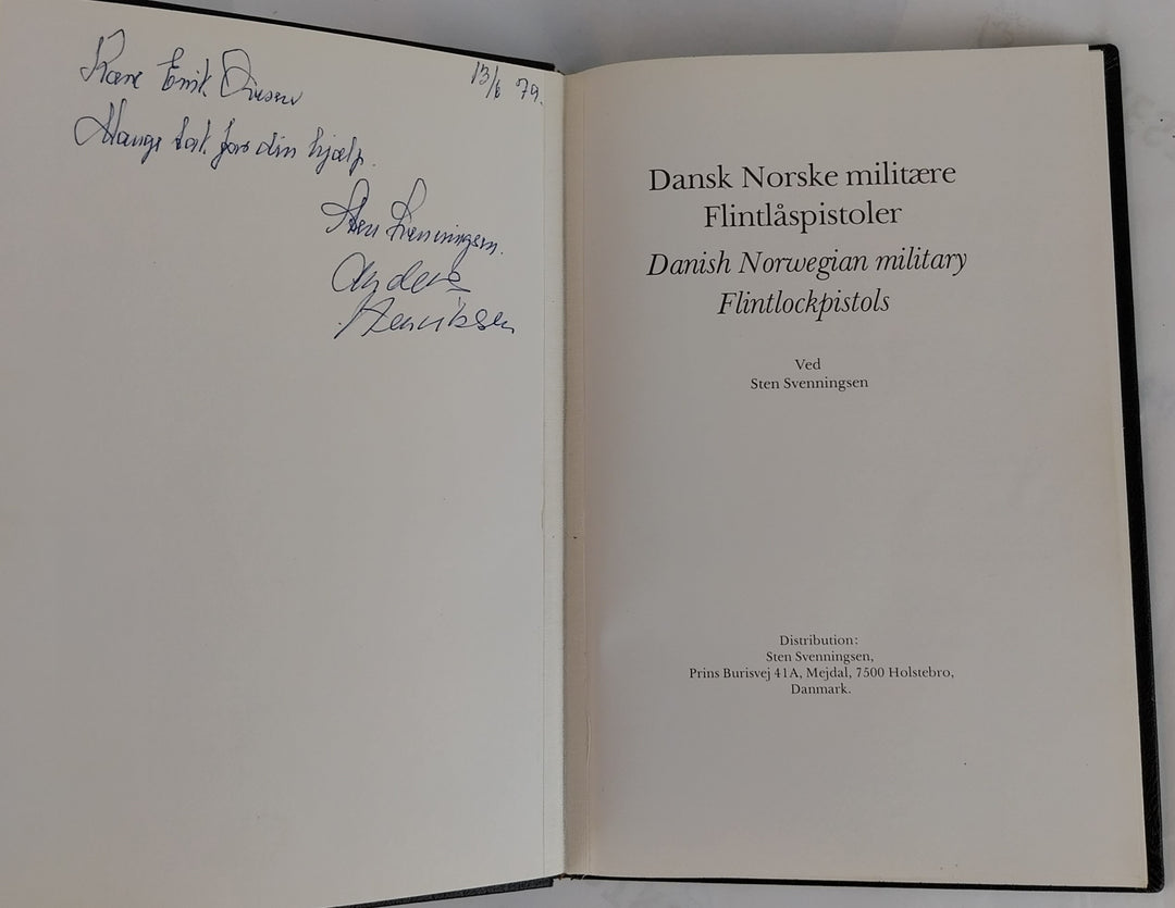 Dansk Norske militære flintlåspistoler 1690-1839