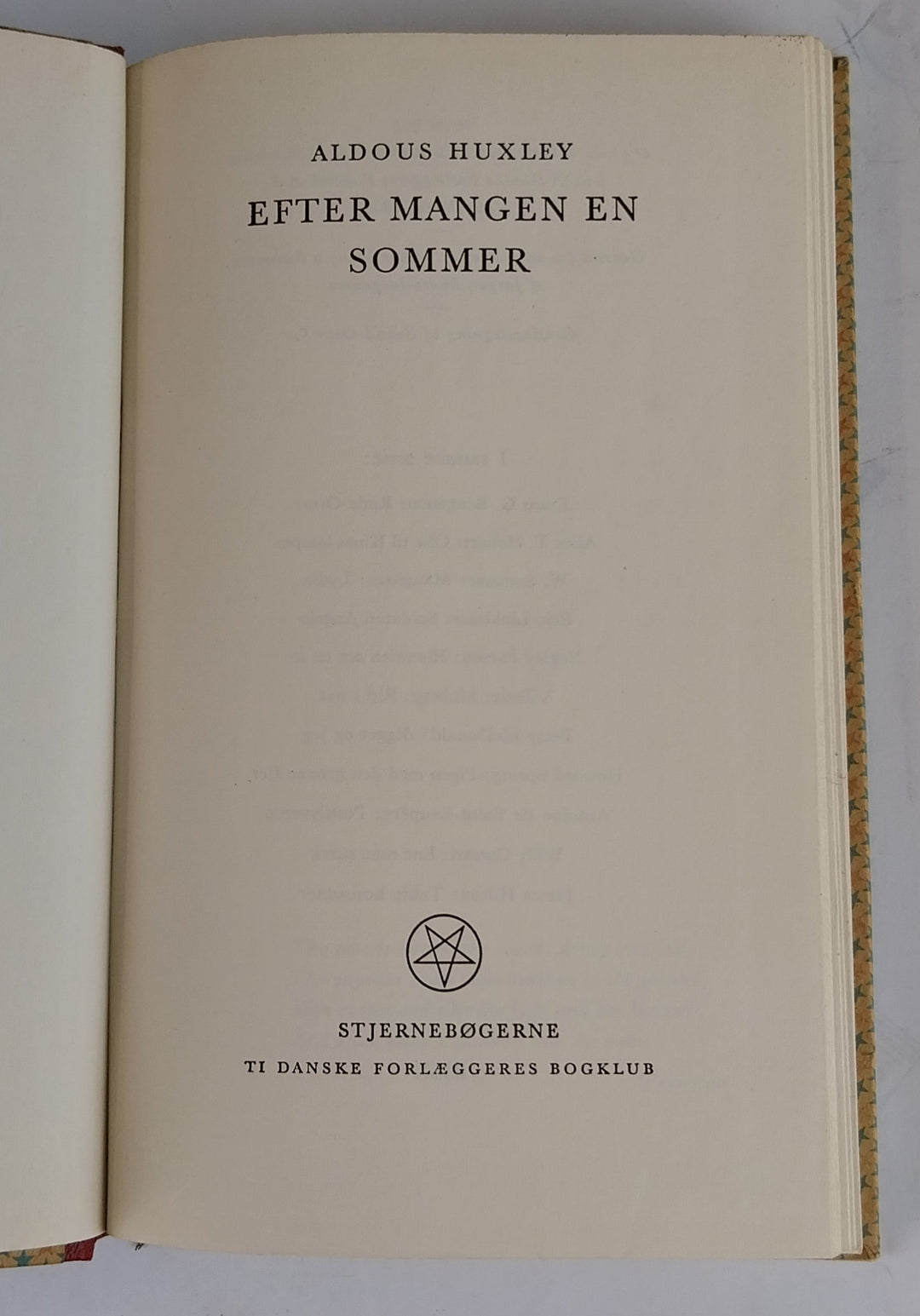 Efter mangen en sommer