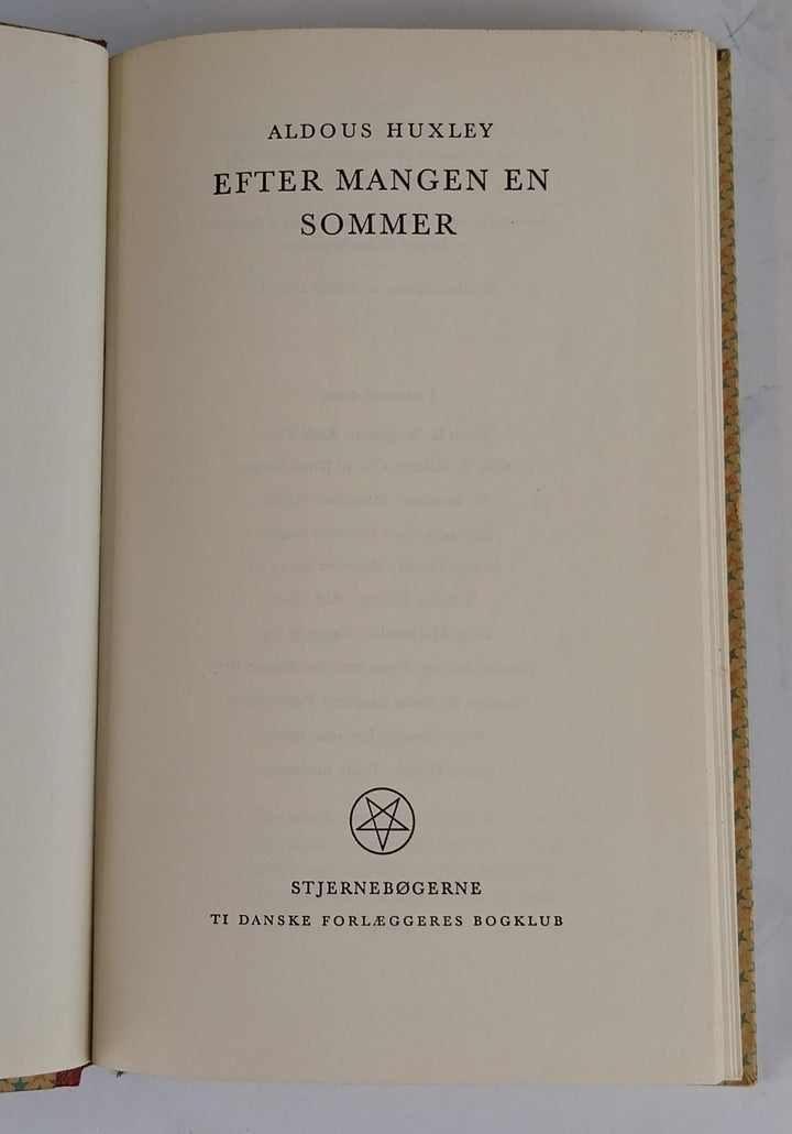 Efter mangen en sommer