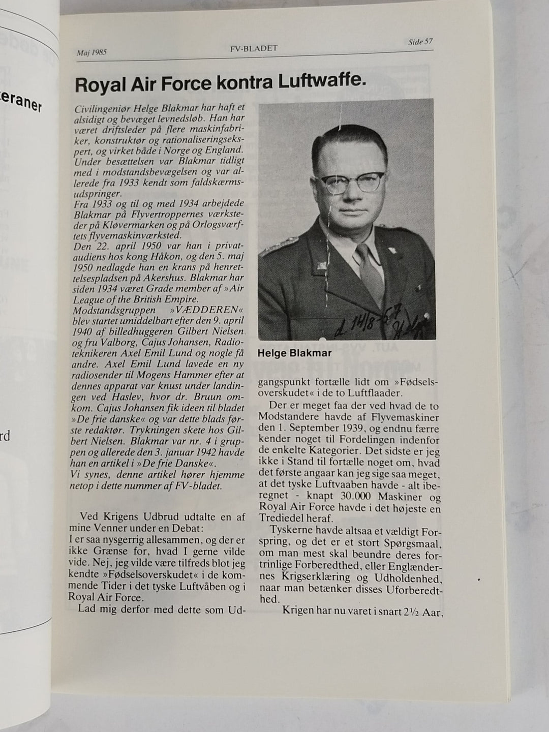 Frihedskampens veteraner