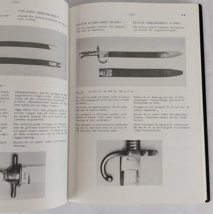 Bayonets, Bajonetter, Bajonette