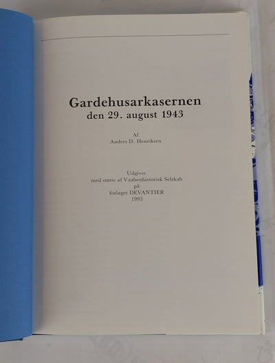 Gardehusarkasernen den 29. August 1943