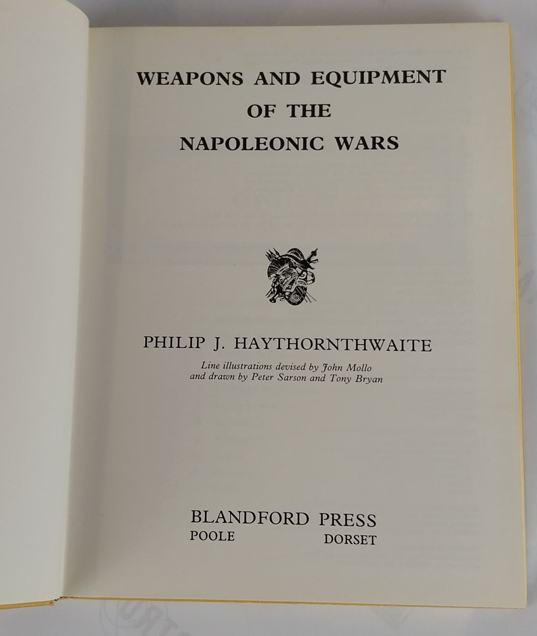 Weapons and Equipment of the Napoleonic Wars