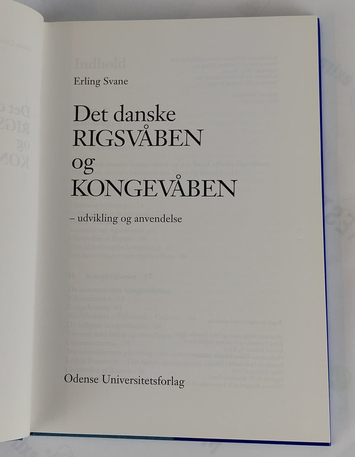Det danske Rigsvåben og Kongevåben