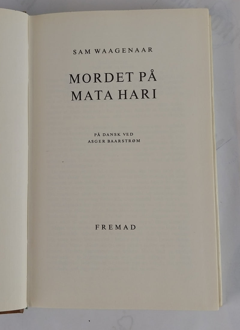 Mordet på Mata Hari