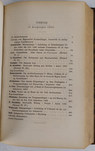 Tidsskrift for krigsvæsen 1868 — 1869 — 1870 — 1871
