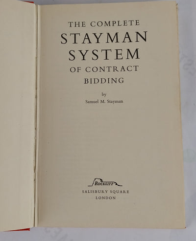 The Complete Stayman System of Contract Bidding