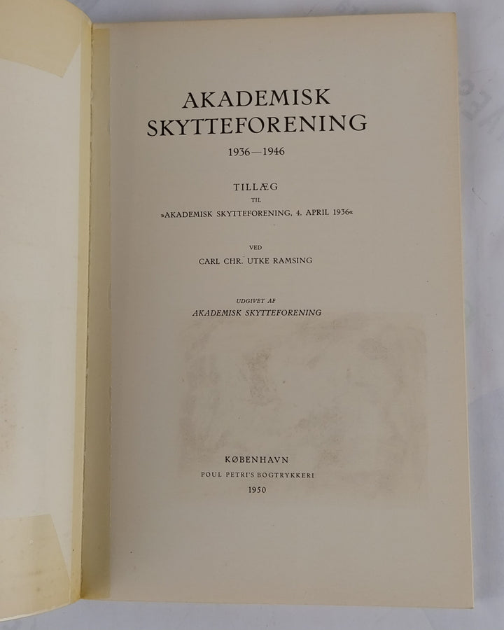 Akademisk Skytteforening 1936-1946