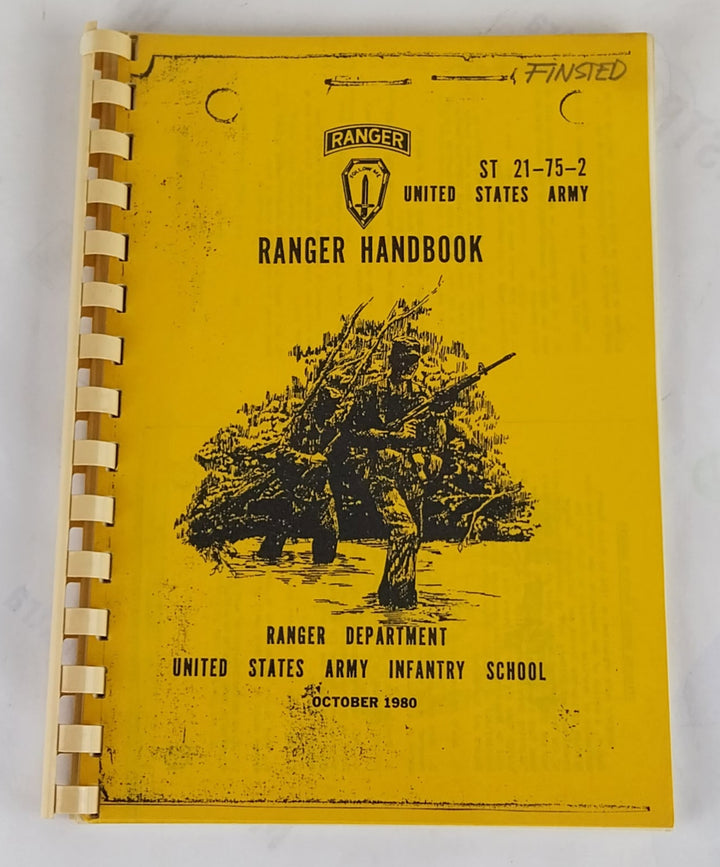 Ranger Handbook. United States Army Infantry School