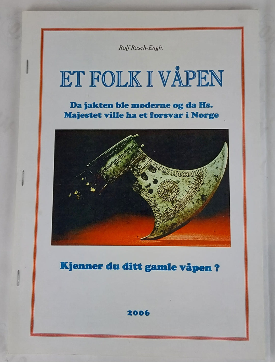 Merking av våpen og avdelingsmerking på norske militære våpen.