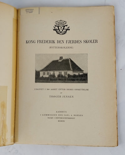 Kong Frederik den Fjerdes skoler (Rytterskolerne)