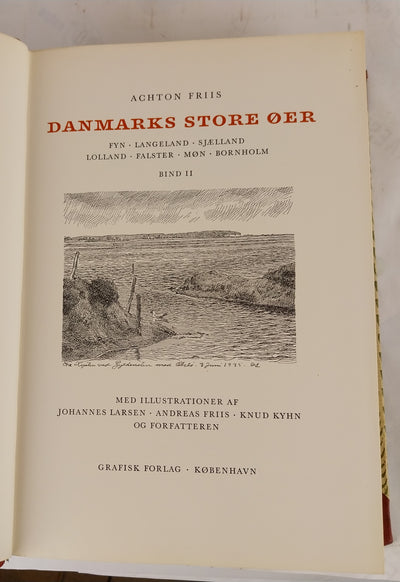 De danskes Land. De Jyders Land, De Danskes Øer og Danmarks store Øer.