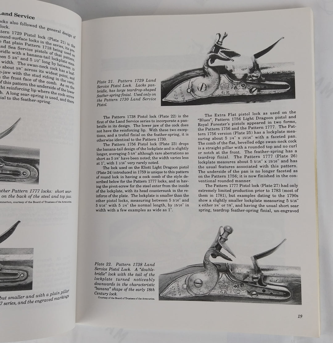 Pattern Dates for British Ordnance Small Arms 1718 - 1783