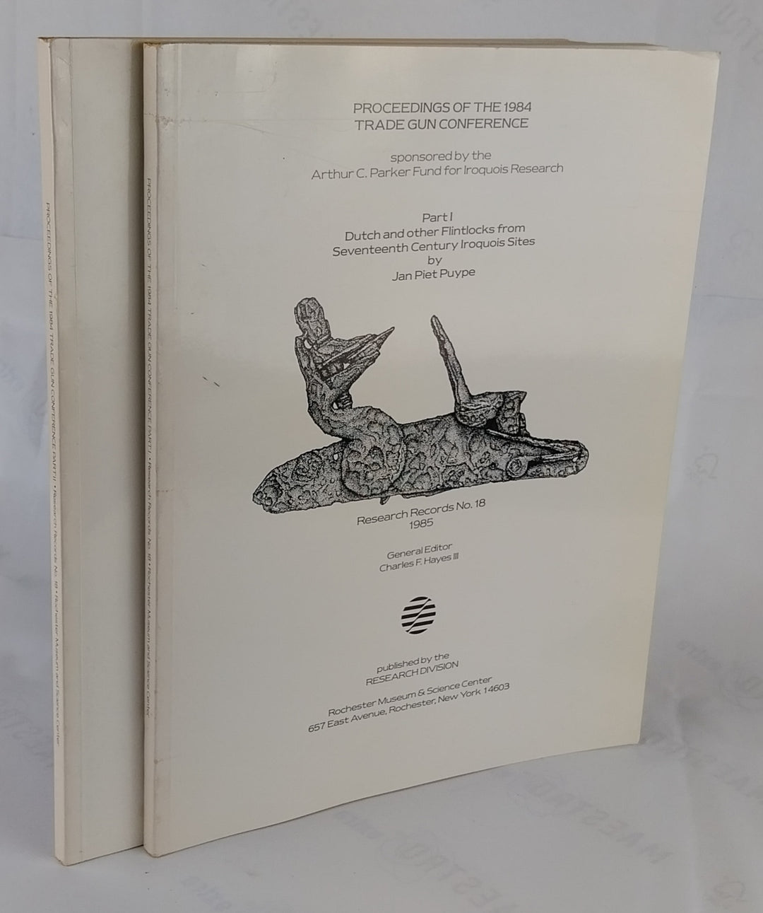 Dutch and other Flintlocks from Seventeenth Century Iroquois Sites; Selected Papers, 2 volumes.