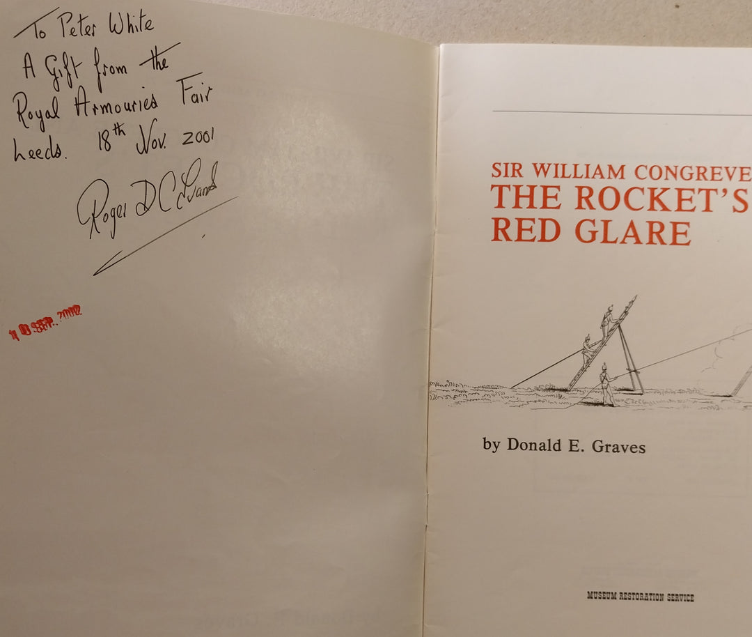 Sir William Congreve and the Rocket's Red Glare