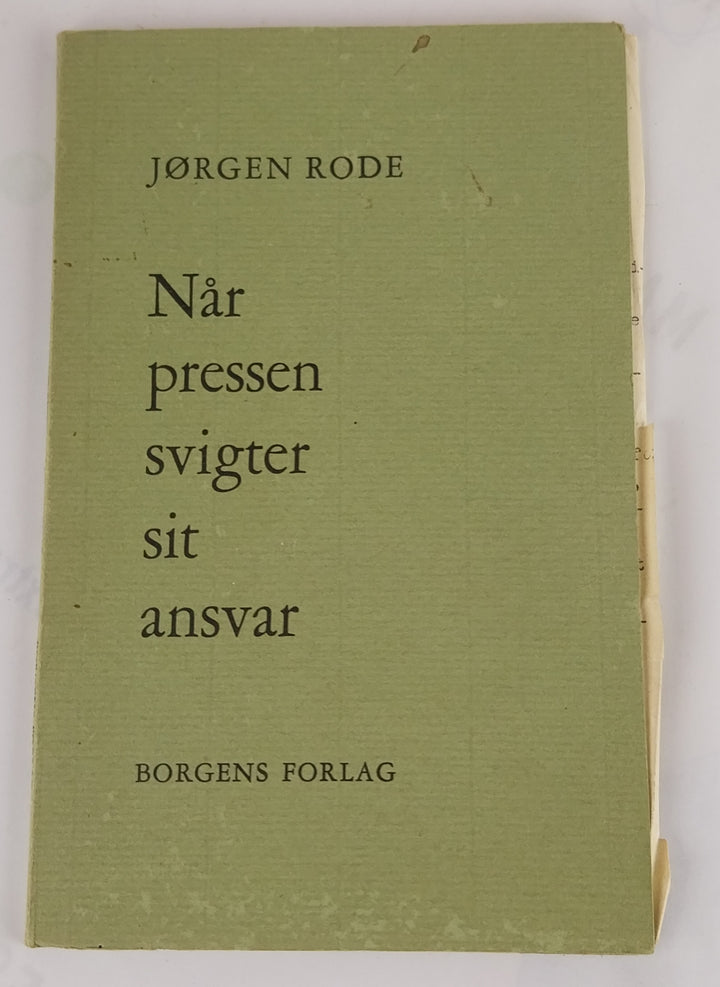 Når pressen svigter sit ansvar