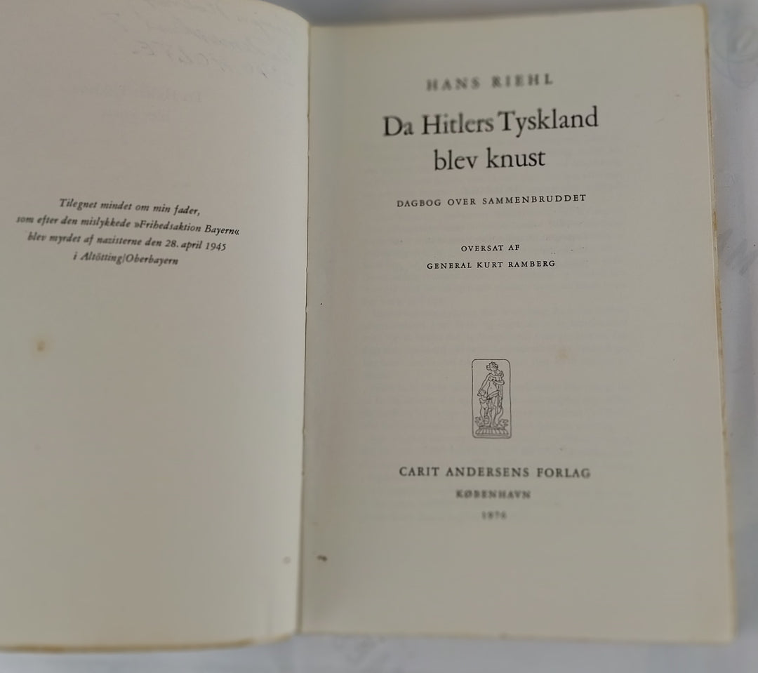 Da Hitlers Tyskland blev knust. Dagbog over sammenbruddet