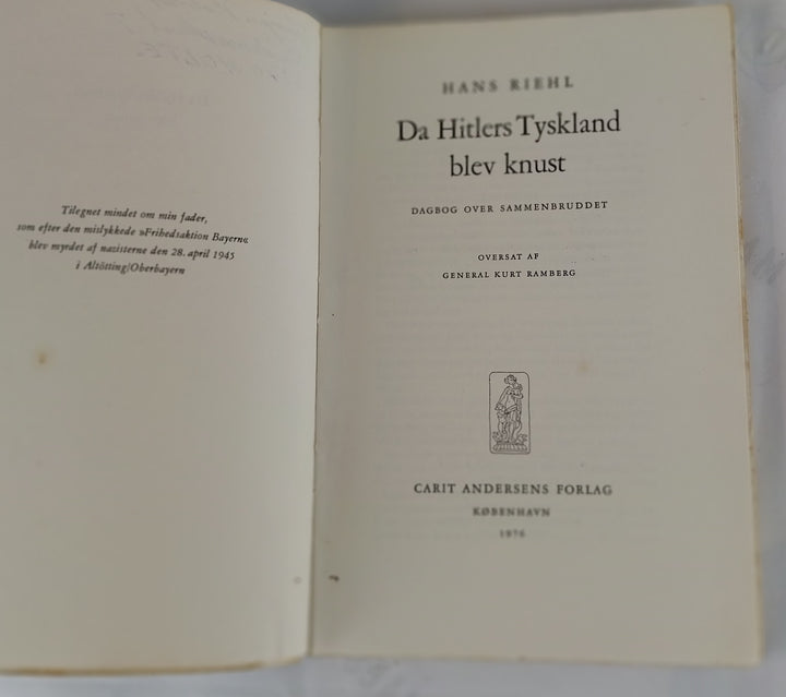 Da Hitlers Tyskland blev knust. Dagbog over sammenbruddet