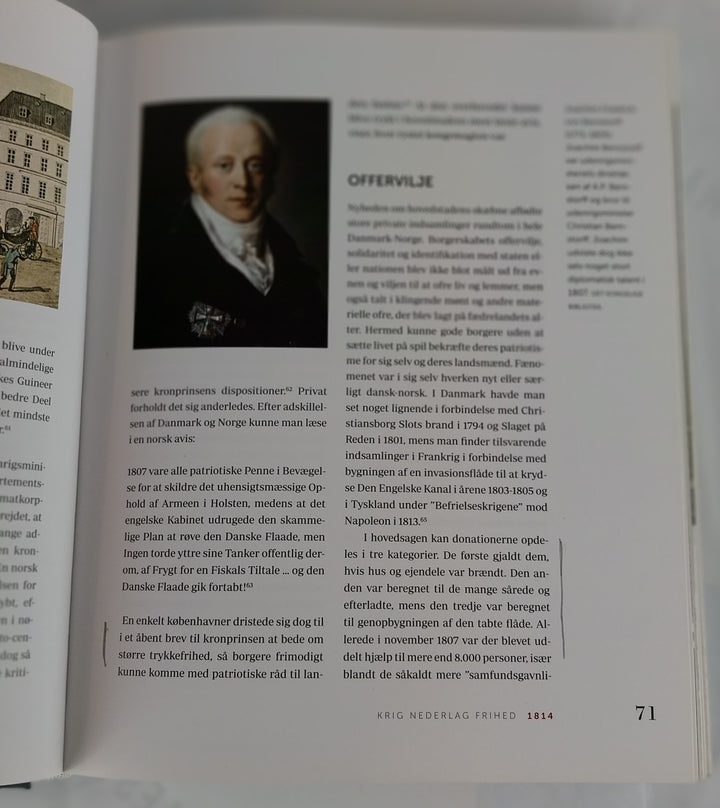 1814. Krig, nederlag, frihed. Danmark-Norge under Napoleonskrigene.