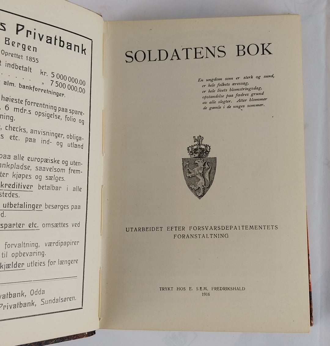 Soldatens bok