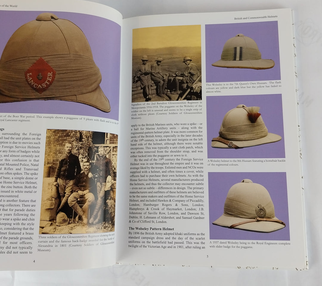Military Sun Helmets of the World