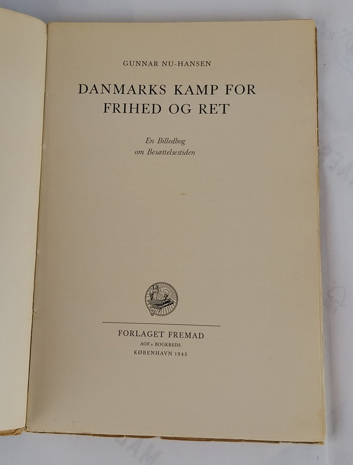 Danmarks kamp for frihed og ret.
