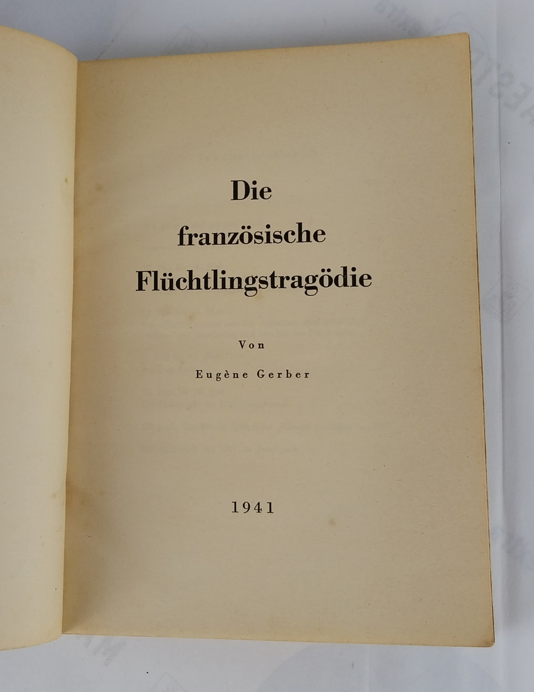 Die französische Flüchtlingstragödie