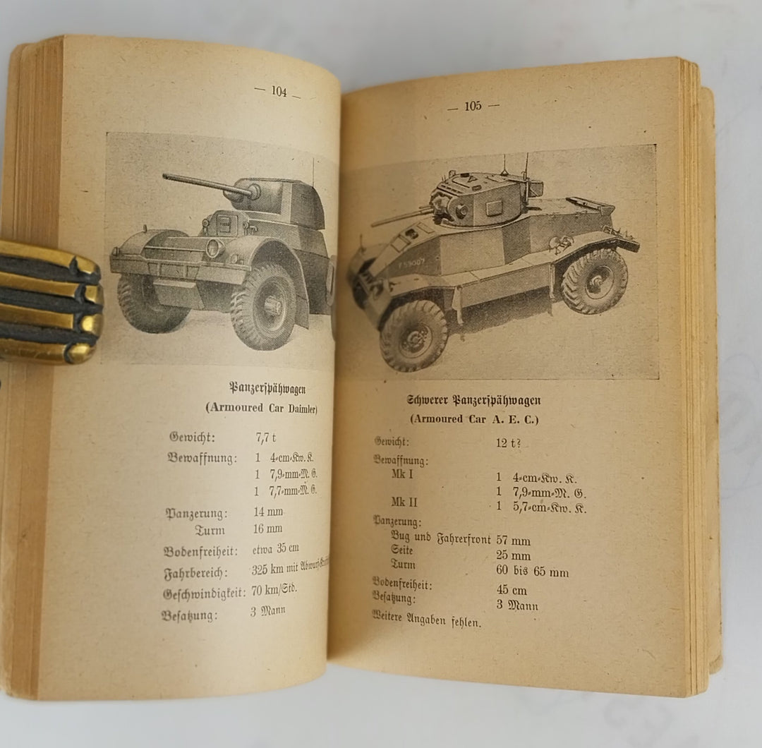 Taschenbuch Britisches Heer. Bestimmt für der Gebrauch des Truppen im Felde