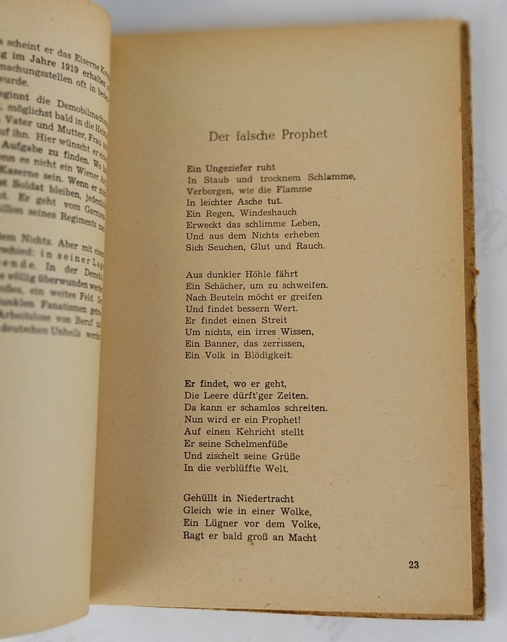 Vor den ruinen Deutschlands
