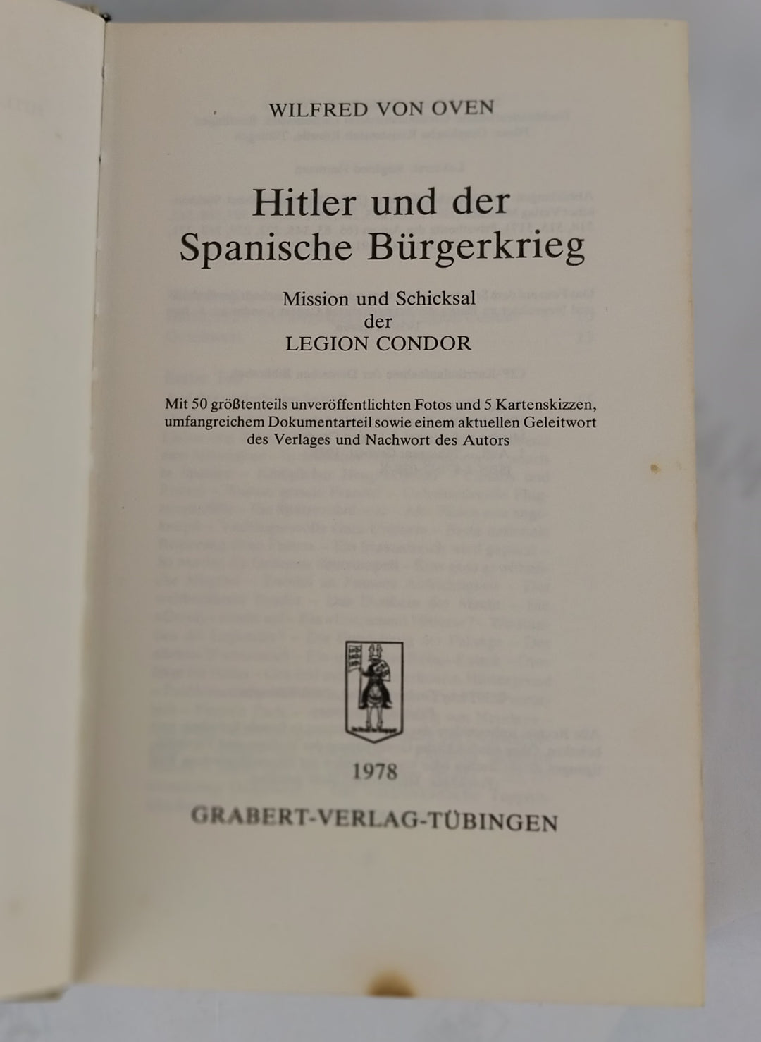 Hitler und der spanische bürgerkrieg