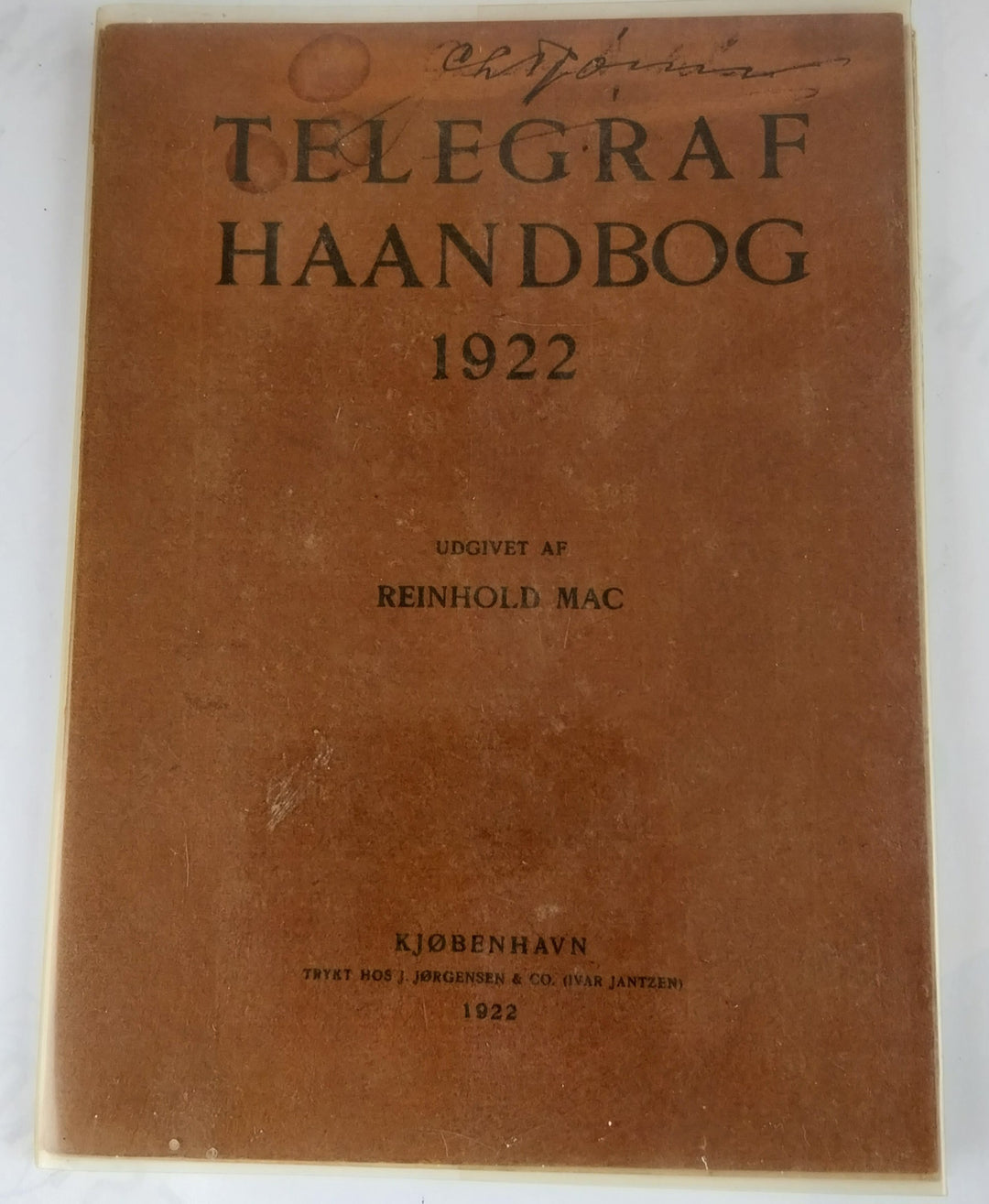 Telegraf Haandbog 1922