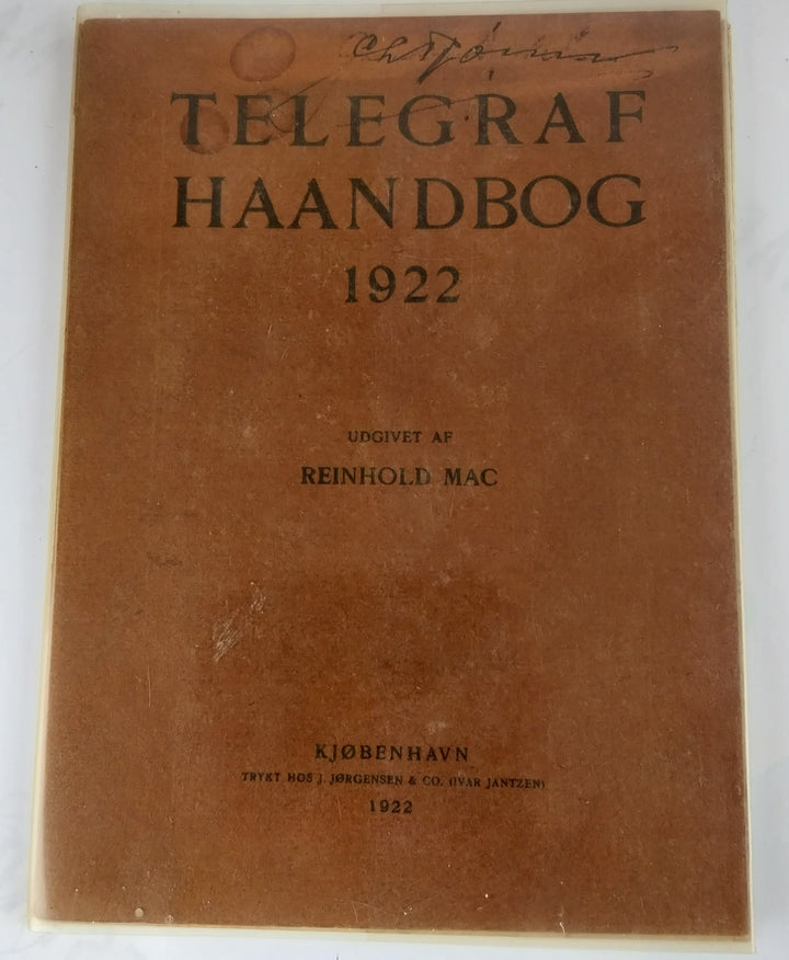 Telegraf Haandbog 1922