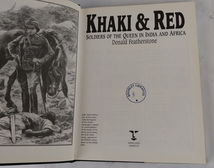 Khaki & Red