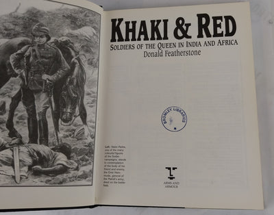 Khaki & Red