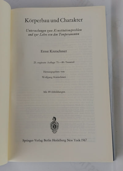 Körperbau und Charakter