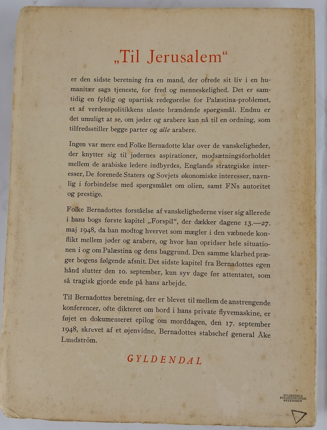 Til Jerusalem