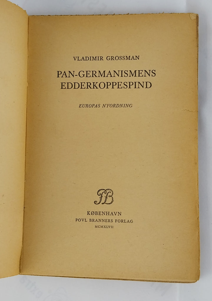Pan-Germanismens Edderkoppespind