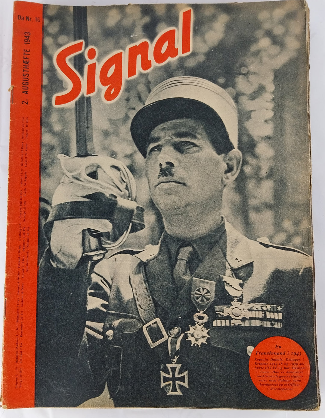 Signal 21 stk. 1940 til 1943