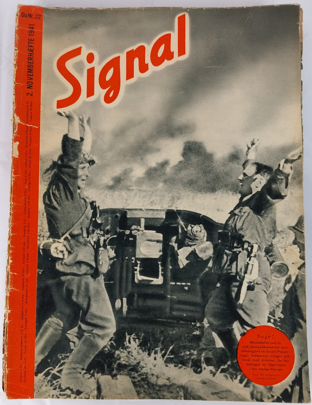 Signal 21 stk. 1940 til 1943