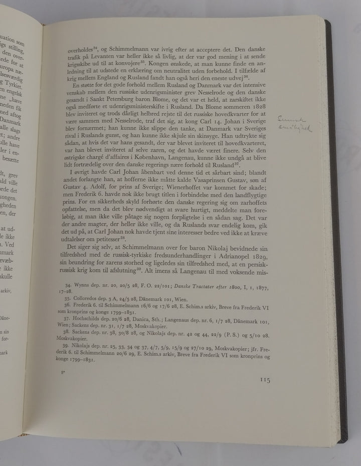 Danmark mellem Øst of Vest 1824-39