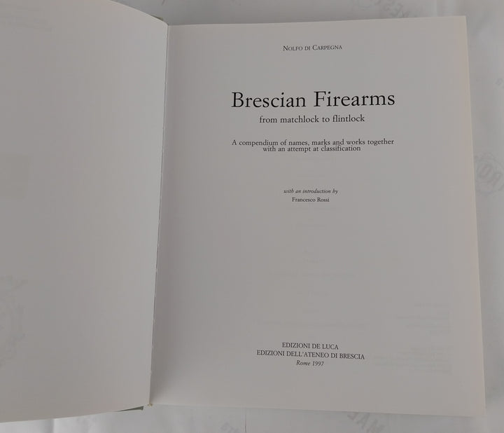 Brescian Firearms from matchlock to flinlock.