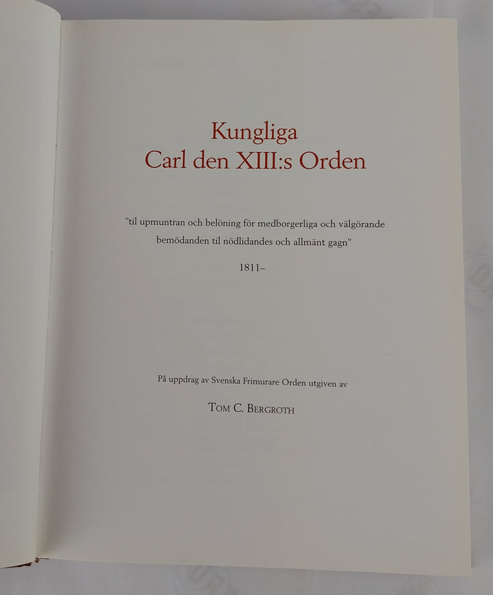 Kungliga Carl den XIIIs Orden