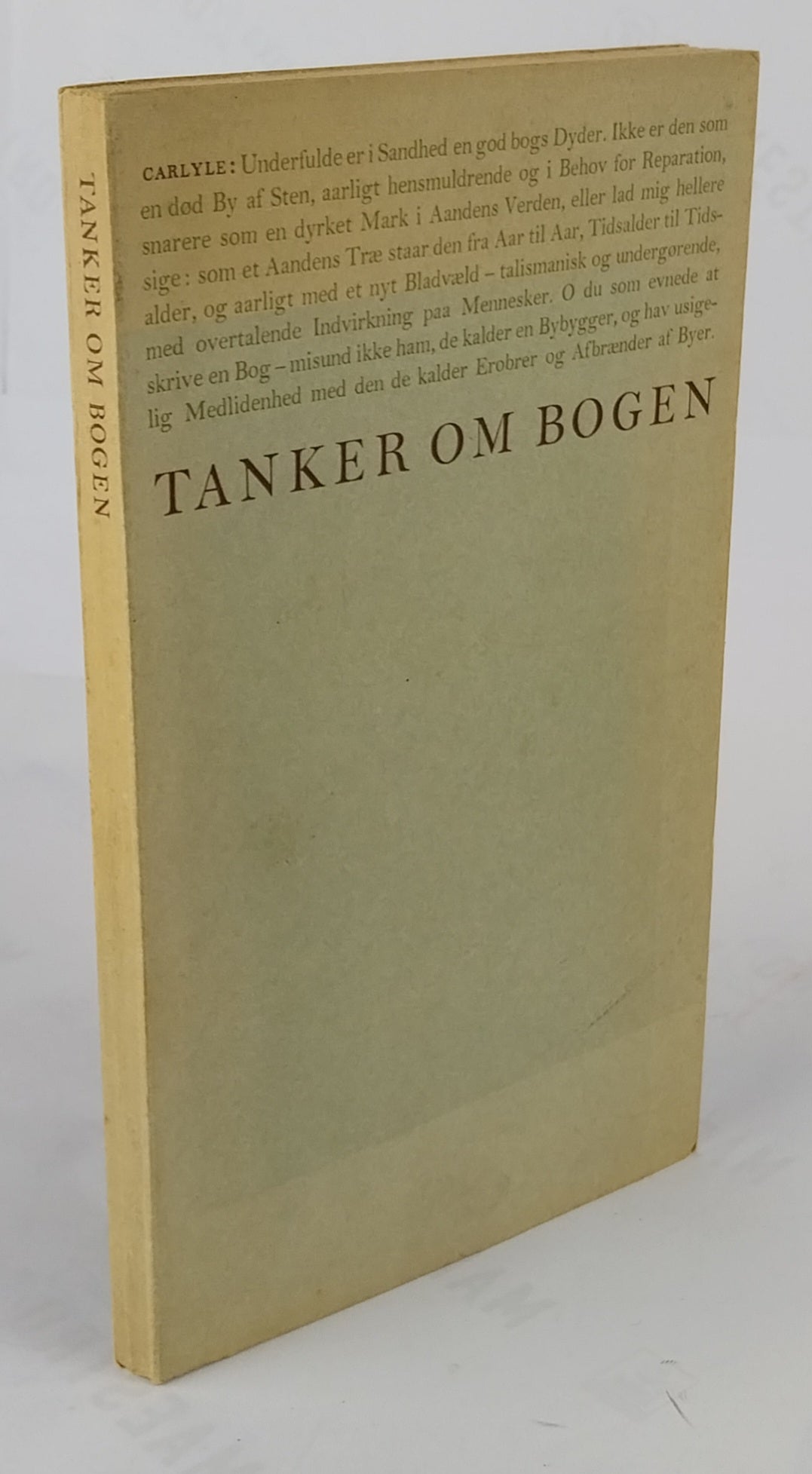 Tanker om bogen