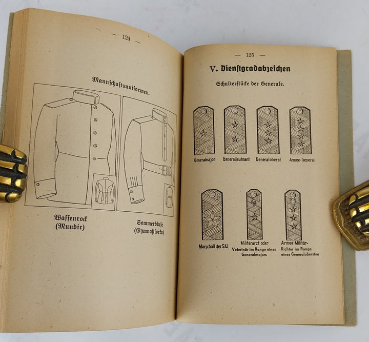 Taschenbuch Russisches Heer. Bestimmt für der Gebrauch des Truppen im Felde