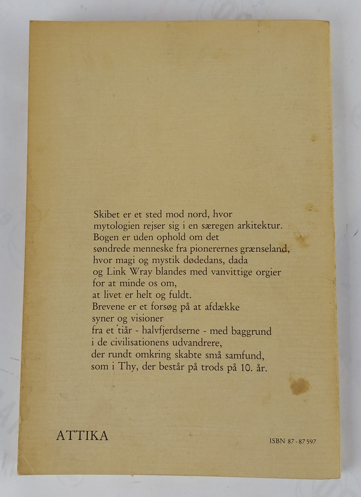 Skibets mytologiske arkitektur. Breve.
