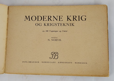 Moderne krig og krigsteknik