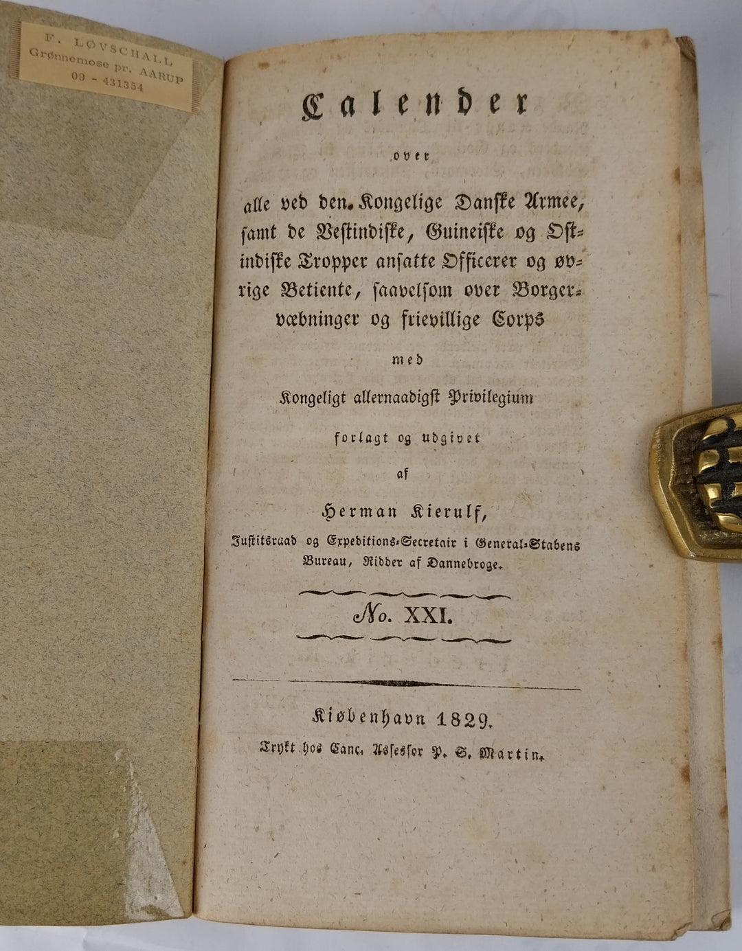 Samling af Parolebefalinger 1824-1825